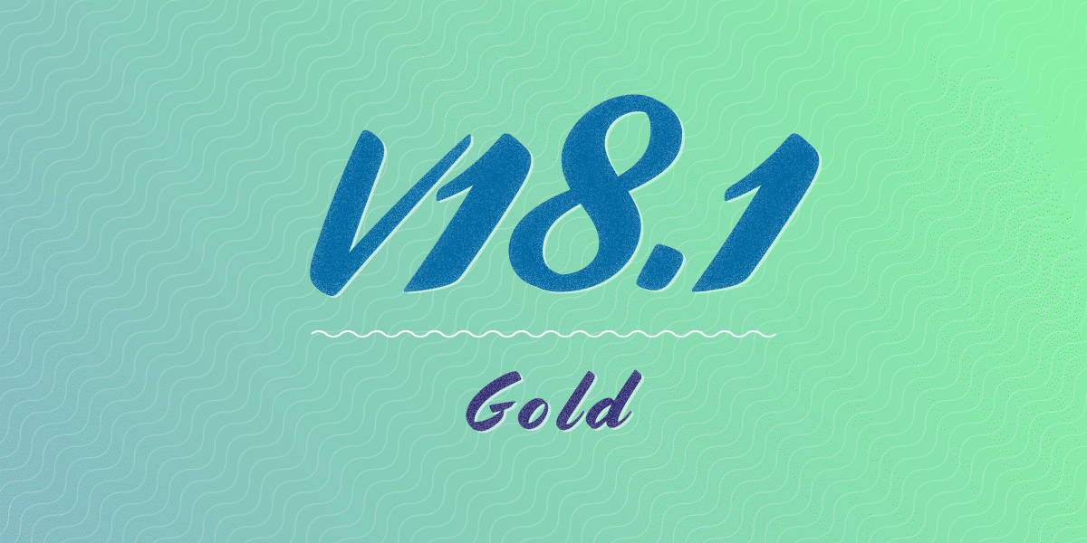 Schoolbox v18.1 is Now GOLD!
