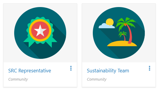 example of community badges