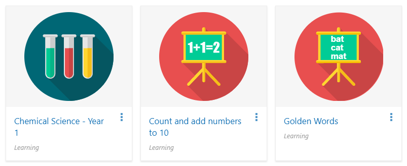 examples of learning badges